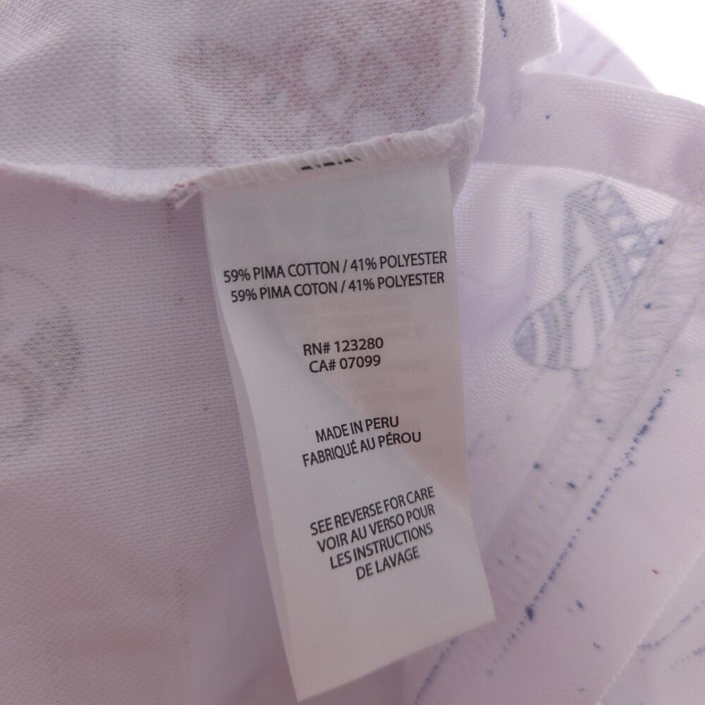 Travis Mathew Mexicali No Logo Skuls Short Sleeve Polo Shirt Mens 3XL - Picture 11 of 12